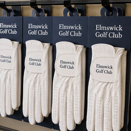 Customized golf gloves for golf clubs and pro shops