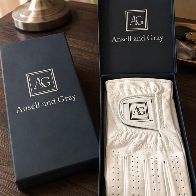 Personalized golf gloves — customer photo