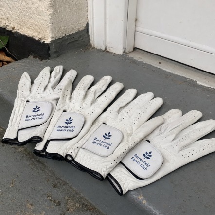 Promotional custom golf gloves with company logo